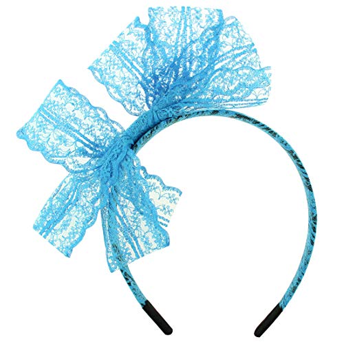 JINSEY Women's 80s Outfit accessories Leg Warmers Gloves For 1980s Theme Party Supplies-Neon Blue