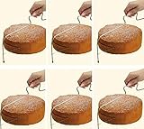 Drhob 1Pcs Cake Bread dividers two-layered slice of cake is baking tools Slicer