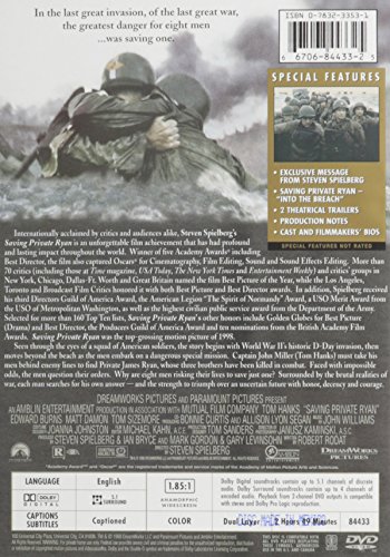 Saving Private Ryan (Single-Disc Special Limited Edition) - //medicalbooks.filipinodoctors.org