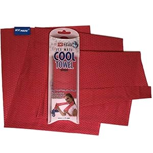 N-rit ICE Mate Cool Towel [Highly Advanced Cooling Effect] – Great Cooling Towel for Athletes, Sports, Fitness, Workout, Gym, Running, Camping, Yoga, etc. Designed for All Sports Players (S.Pink)