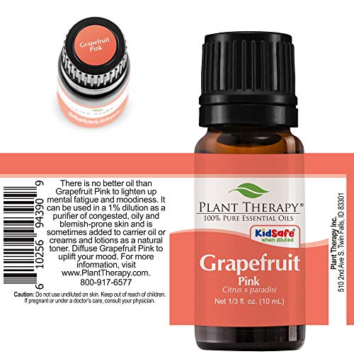 image for Plant Therapy Grapefruit Pink Essential Oil | 100% Pure, Undiluted, Na