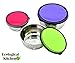 Stainless Steel Food Storage Containers with lids Metal lunch containers bento BPA Free Nontoxic Dishwasher Safe Eco Friendly resistant 3 color set 4.7-5.5 - 6.3 INC BONUS : 2 Bag Seal Sticks 4.7 IN