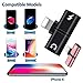 Headphone Jack Adapter for iPhone（2PC），Support for iPhone7/7 Plus/8/8Plus/X/XS/XS MAX/XR Splitter,mini Headphone Dongle 2 in 1 Accessories Cable Earphone Convertor,Car Charger Quick Charge Car Adapterthumb 2