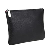 LOUISE MAELYS Double Layers Zipper Cosmetic Bag Makeup Brush Holder Bag