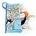 Malltop Soft Animal Jungly Tails Cloth Book Sets Baby Early Development Learning Education Toy 8.3x4.3
