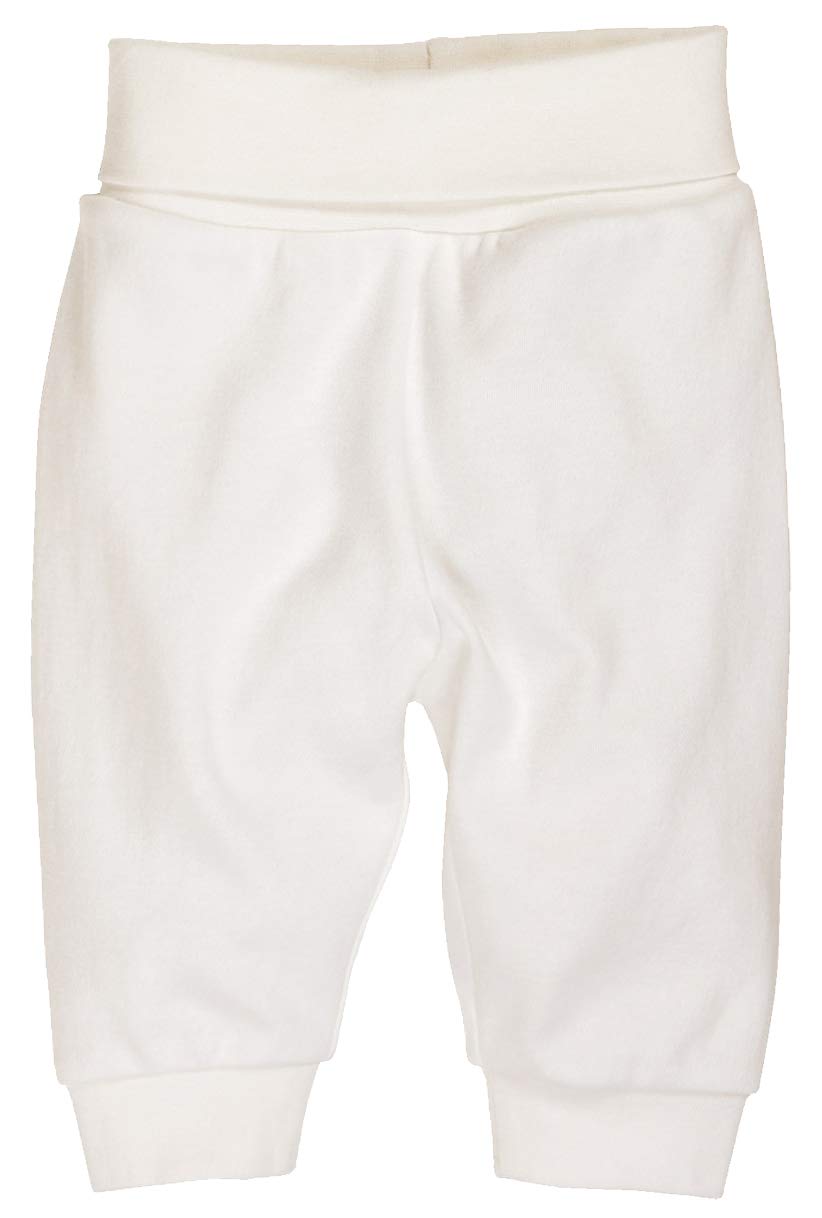 Playshoes Unisex Baby Interlock Baby Breeches Trousers, Off-White (Nature), 68