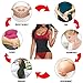 JITIFI Women's Postpartum Waist Trainer Belt Body Shaper Belly Wrap Compression Band Beige