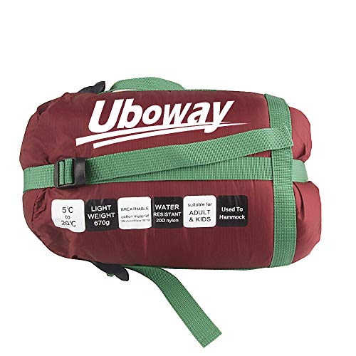 UBOWAY Hammock Underquilt - Packable Full Length Under Blanket, Camping Quilt(Red)