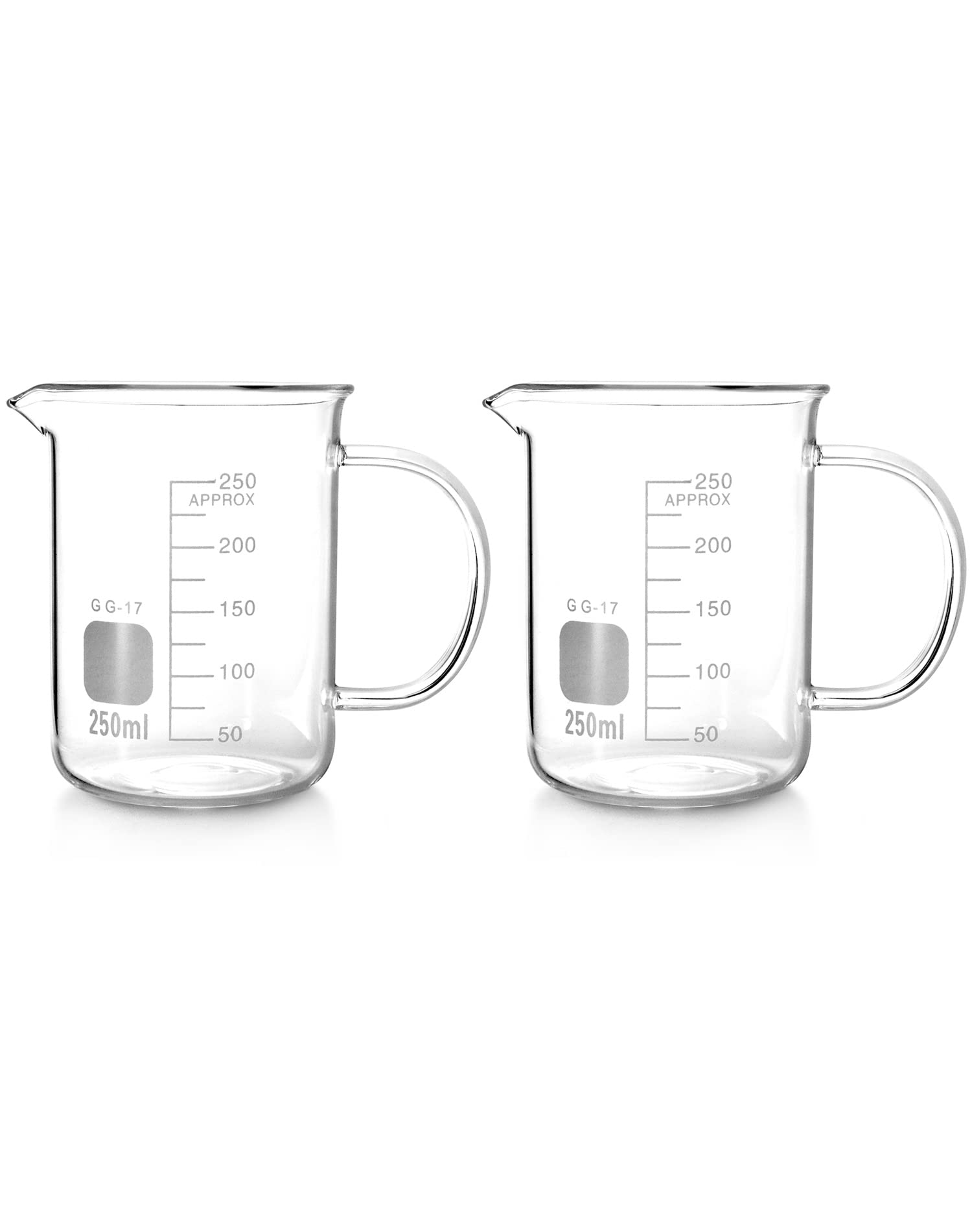 Microyn 1000ml Borosilicate Glass Beaker - Handle Measuring Cup With Pour Spout, Lab Beaker - View #6