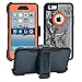 AlphaCell Cover Compatible with iPhone 6 / 6S (NOT Plus) | 2-in-1 Screen Protector & Holster Case | Full Body Military Grade Protection with Carrying Belt Clip | Protective Drop-Proof Shock-Proof