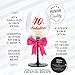 40 & Fabulous Birthday Wine Glass for Women | Fun Gift for Woman Turning Forty Years Old | Mom, Best Friend, Aunt, Sister, Cousin, Co-Worker | Big 23 oz, 8.8” Tall Wine Glass