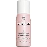 VIRTUE Smooth Sulfate Free Shampoo for Frizz Control for Curly Hair, Safe for All Hair Types, Color Safe