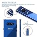 Galaxy Note 8 Case,Clear Slim Hybrid Cute Armor Hard Back Defender Flexible Tpu Bumper Non Slip Non Bulky Full Body Shockproof Protective Case Cover for Samsung Galaxy Note 8, Crystal