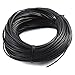 ASR Tactical Braided HMPE Cord 260lb Strength Survival Cord Rope, 25ft Black