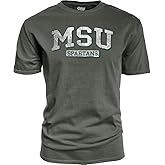 Blue 84 NCAA Unisex-Adult NCAA Officially Licensed T-Shirt Team Color Dyed Ringspun Vintage