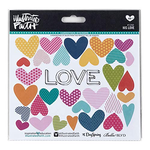 Illustrated Faith - Stickers - His Love