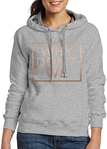WHY DON'T WE Logo Women's Warm Hoodies Fashion Sports Sweater
