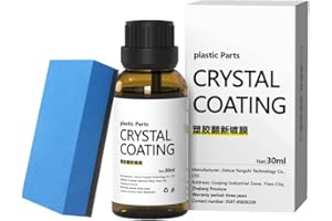 XTryfun Plastic Repairer for Cars Resists Water, UV Rays, Dirt, Ceramic Coating, Not Dressing, Last Over 200 Washes, Highly Concentrated, 30ml