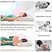 AOOU Pillows For Sleeping, Spring Pillow Antibacterial Ergonomic Pillow for Relieving Neck Back Pain, Breathable, With 40 Spring Pockets Inside Brace and Springback, Skin-friendly Fabrics, White