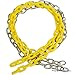 Swing Set Stuff Inc. Children's Coated Chain with SSS Logo Sticker, Yellow, 5 1/2'