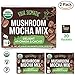 Four Sigmatic - Mushroom Mocha Mix with Chaga & Cacao (2 Packs of 10 Packets) - Support Immune System, Antioxidant, Memory Function. Elevated Mood - USDA Organic, Vegan & Paleo
