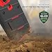 Zizo BOLT Series compatible with Samsung Galaxy S7 Active Case Military Grade Drop Tested with Tempered Glass Screen Protector Holster BLACK RED