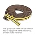 Self-adhesive Weather Stripping EPDM Sealing Strips Foam Peel & Stick Draught Excluder for Doors and Windows