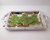 Christmas Tree Sugar Cookies Playset with Silver Platter for 14 inch and 18 Inch dolls American Girl, Journey Girls, Our Generation, Madame Alexander, Wellie Wishers, Hearts for Hearts, Glitter Girls