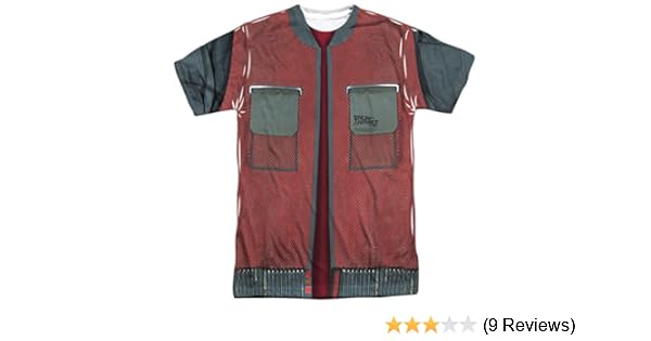 Herrenmode Back To The Future Movie Marty Mcfly Costume Big Print 1 Sided Poly Shirt S 3xl Kleidung Accessoires Smkveteran1tulungagung Sch Id