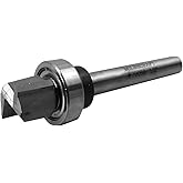 Milescraft 2216 1/2-Inch Bearing Guided Straight Router Bit for Mortising
