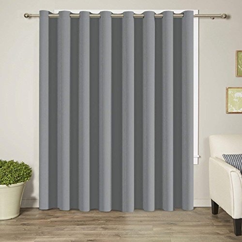 image for Turquoize Room Divider Curtain Screen Partitions Extra Long and Wider 