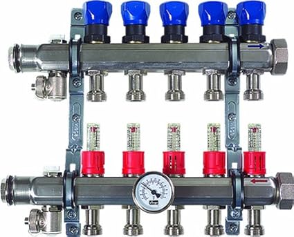 Viega 15903 Proradiant Stainless Manifold Shut Off Balancing Flow