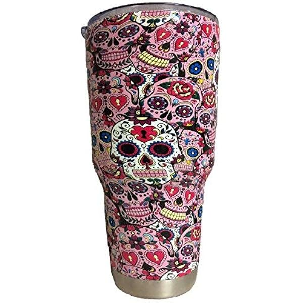 yeti sugar skull tumbler