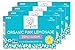 Leaf & Love | Organic | Sugar-Free | non-GMO | Pink Lemonade | 6.75 Ounce (32 Count)