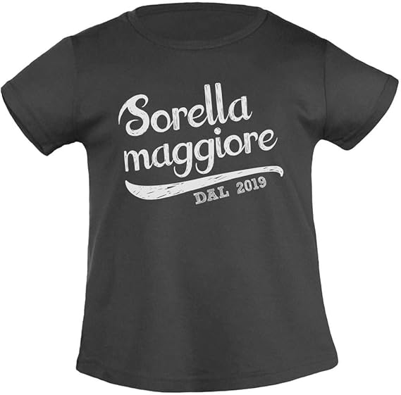 maglietta sorella maggiore