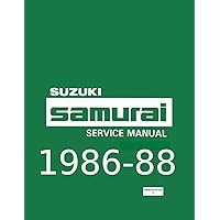 SUZUKI SAMURAI 1986 ー1993 Haynesマニュアル SUZUKI SAMURAI 1986 ー1993 Haynesマニュアル SUZUKI SAMURAI 1986 ー