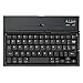 BATTOP Upgrade Foldable Bluetooth Keyboard with Kickstand Universal for iOS Android Windows (Black)