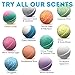 Bath Bombs Gift Set- 12 Aromatherapeutic bombs for Relaxation, Stress Relief – Natural, Fizzy, Essential Oil Infused, Luxuriously Lush Bombs Recipe Handmade in USA