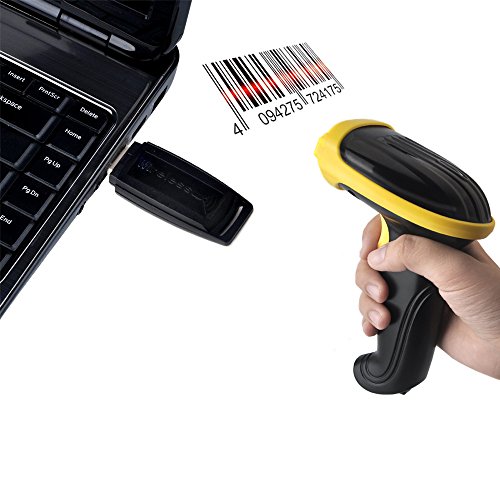 Wireless-Barcode-Scanner-MUNBYN-1D-Two-in-One-with-Data-Receiver-For-Warehouse-Inventory-Management