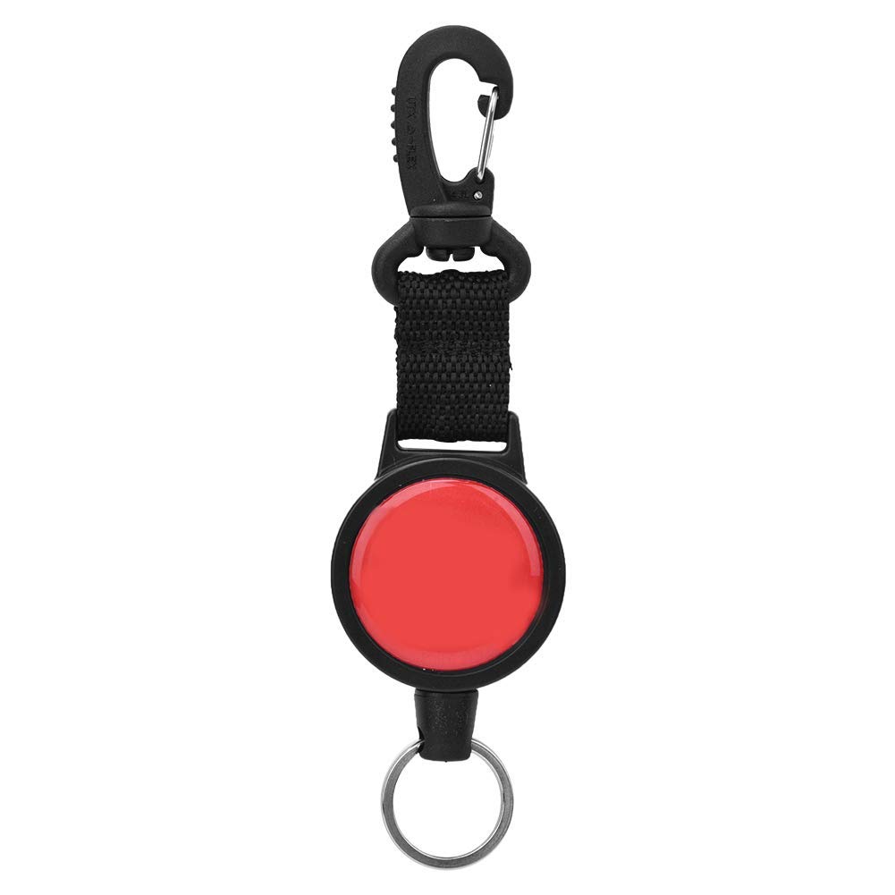 Stretchable Diving Buckle Stainless Steel Hanging Hook with 27.4 Inches Rope and Nylon Hanging Buckle for Diving Lover(Nylon Hanging Buckle)