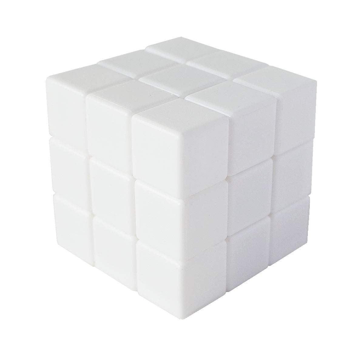 Photo 1 of 3x3 Blank Magic Cube 3x3x3 White Cube Puzzles Toys DIY