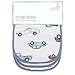 Aden by aden + anais Snap Bib, 100% Cotton Muslin, Soft Absorbent 3 Layers, Adjustable, 9” X 13”, 3 Pack, Hit The Road