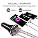 Car charger, ZoiyTop 48W Dual Port USB Car Charger, Quick car usb adapter for iPhone7/7Plus/6/6s/6plus/6s plus, iPad Pro/Air2/mini, Galaxy S7 /S6 / Edge / Plus, Samsung, LG, Motorola, HTC(Black)