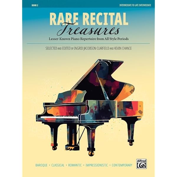 Rare Recital Treasures, Bk 1: Lesser Known Piano Repertoire from