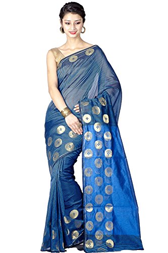 Chandrakala Women's Pure Banarasi Weaves- Saree