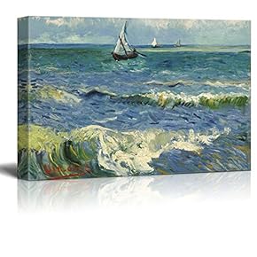 Seascape at Saintes Maries by Van Gogh