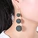 VK Accessories Thread Ball Dangle Earrings Thread Dangle Earrings Soriee Drop Earrings (bead ball color)