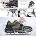 Unigear Traction Cleats Ice Snow Grips with 18 Spikes for Walking, Jogging, Climbing and Hiking