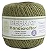 Bernat Handicrafter Crochet Thread, Solid, 3 Ounce, Ripe Avocado, Single Ball