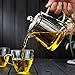Glass Teapot Tea Kettle - OBOR Borosilicate Stovetop Safe Small Tea Maker with Removable Infuser for Blooming and Loose Leaf - 450ML/15oz ...